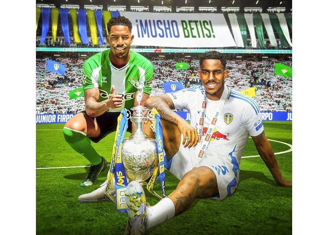 Júnior Firpo, novedad en la vuelta al trabajo del Betis del chileno Manuel Pellegrini