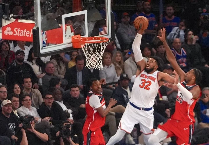 Dominicano-estadounidense llega a 15 mil puntos en triunfo de Knicks sobre Wizards