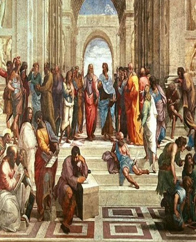 La-Escuela-de-Atenas-del-pintor-renacentista-Rafael-Sanzio