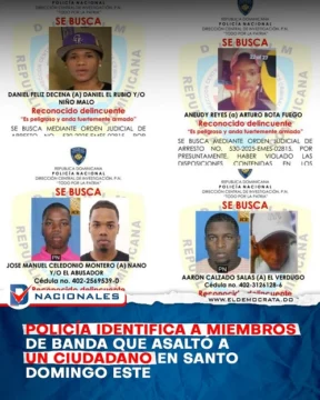 PN identifica y persigue a miembros de peligrosa banda que asalta en Invivienda