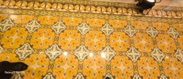 Mosaicos originales del primer piso del Hotel Mercedes.