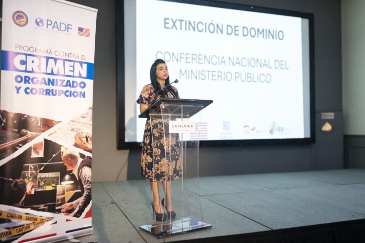 Procuradora garantiza Ministerio Público hará efectiva Ley de Extinción de Dominio