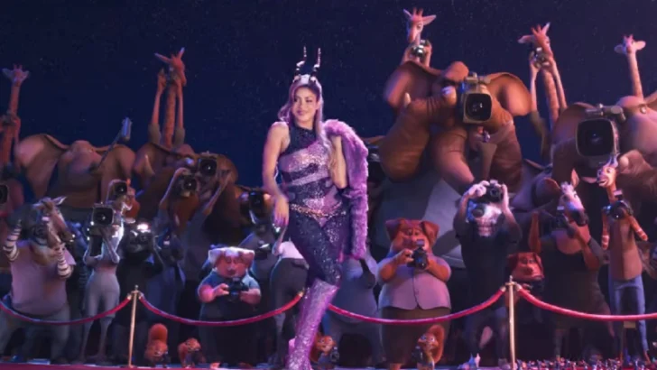 Shakira estrena el videoclip 'Zoo', canción para la película Zootopia 2