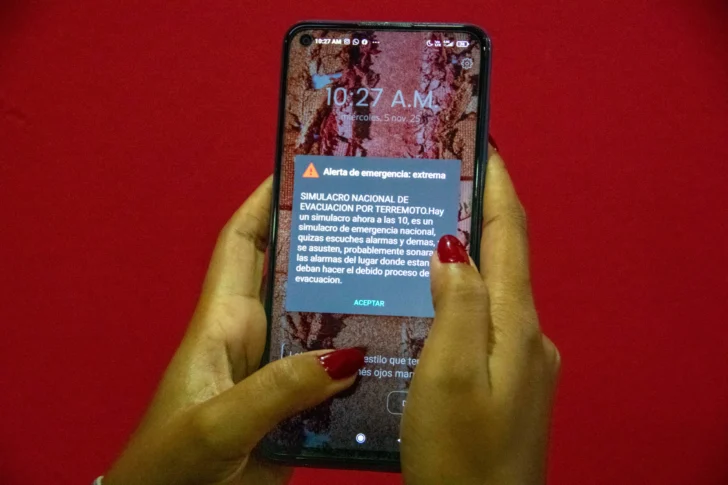 Simulacro nacional activa alerta de emergencia en todo el país