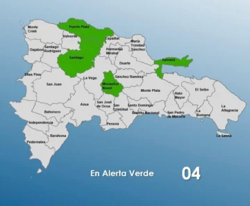 Cuatro provincias en alerta verde por incidencia de vaguada Cuatro provincias en alerta verde por incidencia de vaguada