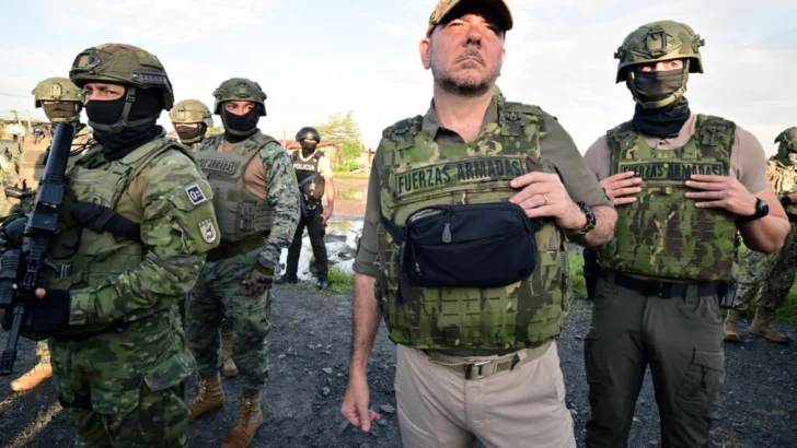 Ecuador: “Operación Tormenta de fuego” contra la minería ilegal en el sur del país