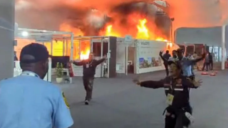 COP30: Controlado el incendio desatado en el pabellón central en Belém