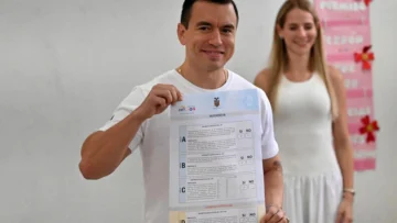 Noboa anuncia la captura en España del jefe de la banda criminal Los Lobos de Ecuador Noboa anuncia la captura en España del jefe de la banda criminal Los Lobos de Ecuador