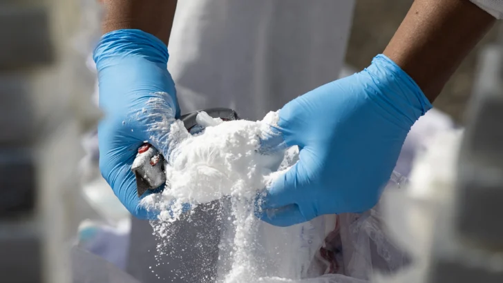 República Dominicana quema 1,450 kilos de cocaína