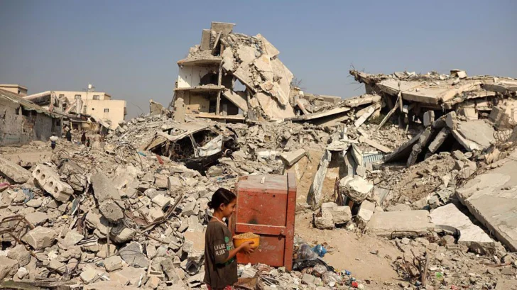 'No queda casi nada en pie': la BBC entra a Gaza por primera vez desde el fin de la ofensiva de Israel en el territorio palestino