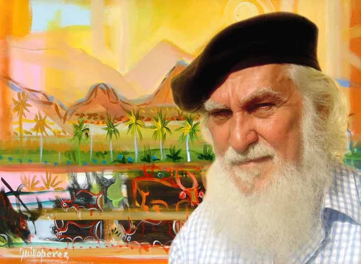  El pintir Guillo Pérez. (Archivos del autor).