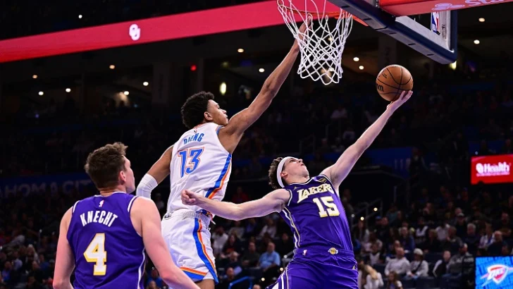 Los Lakers se estrellan en Oklahoma y los Magic rompen el hechizo del Garden