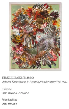 Firelei Báez, primera dominicana que logra más de un millón de dólares en subasta