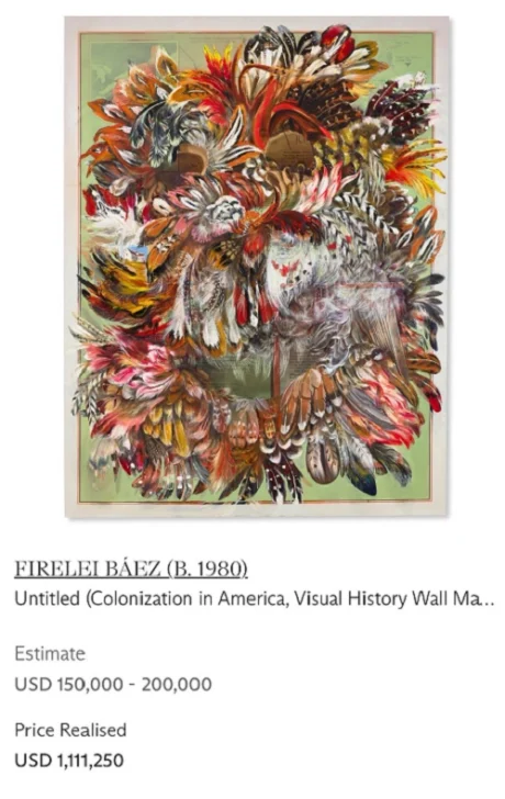 Firelei Báez, primera dominicana que logra más de un millón de dólares en subasta