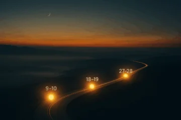 Nodos lunares e historia de vida: edades en que cambiamos de rumbo Nodos lunares e historia de vida: edades en que cambiamos de rumbo