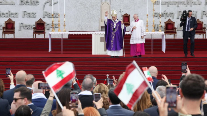 Líbano, levántate: culmina la visita de Leon XIV al país mas católico de Medio Oriente