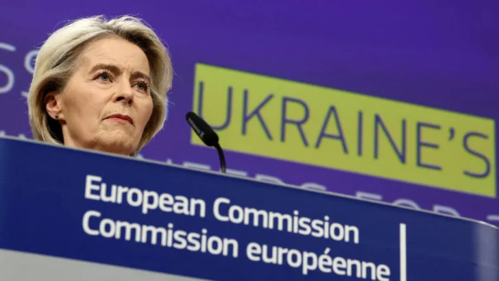 Usar activos rusos y captar deuda: las propuestas de Von der Leyen para fortalecer a Ucrania