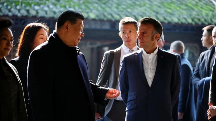 Pandas y ping-pong: Macron concluye su visita a China, pero sin muchos acuerdos
