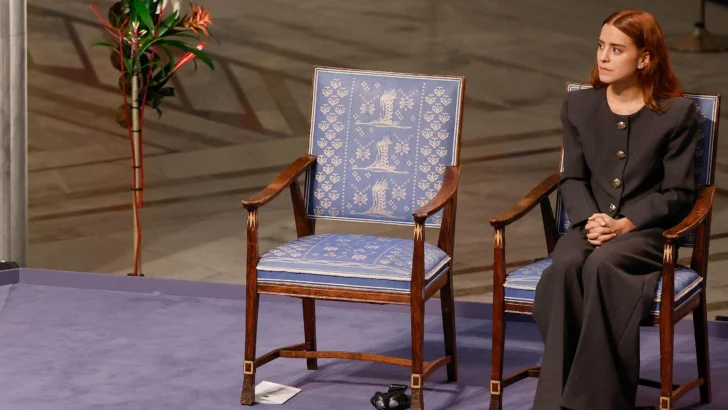 María Corina Machado dedica el Nobel de la Paz a los 'héroes anónimos de la resistencia' en un mensaje leído por su hija en la entrega del premio en Noruega