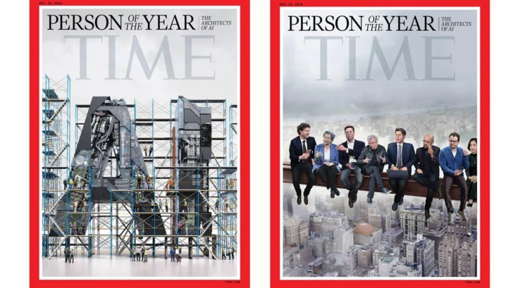Quiénes son los 'arquitectos de la IA', elegidos Persona del Año por la revista Time