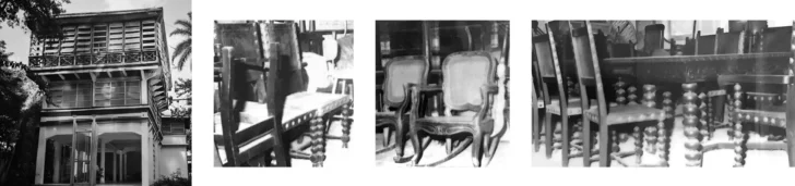  Mobiliario de la Casa de Caoba de Trujillo – Colección Sergio Cross y Registro de octubre 1982 del CIBC-MINC-RD
