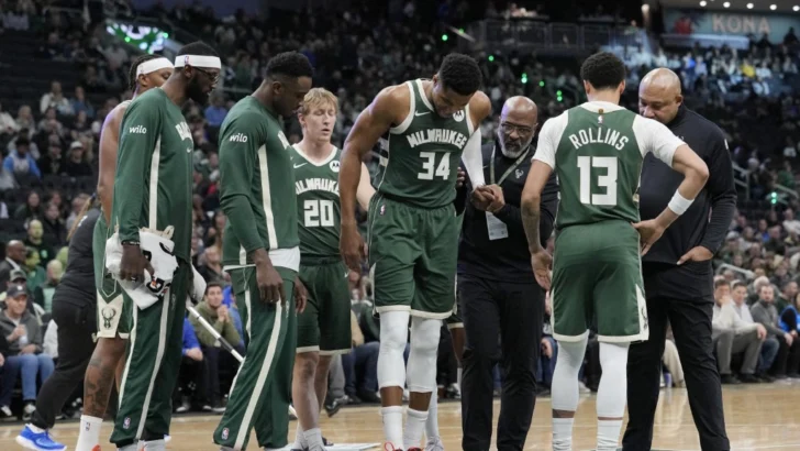 Antetokounmpo se lesiona en pleno ruido por su futuro