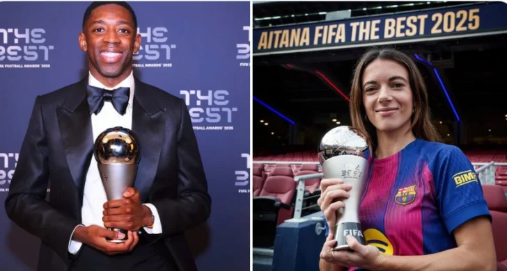 Dembelé y Aitana, reyes indiscutibles del año