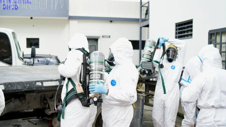 DNCD e INL concluyen capacitación sobre desmantelamiento de laboratorios