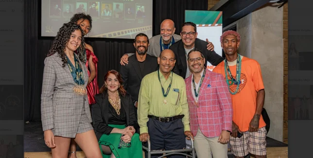  Directivos Adocine y talentos celebran anuncio de nominaciones Premios La Silla 2025