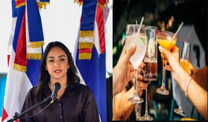 Faride anuncia flexibilización horario ventas de alcohol en bares y restaurantes por fiestas