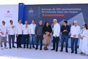 Inauguran proyecto habitacional Hato del Yaque con aportes fiduciarios de RD$ 6,000 millones