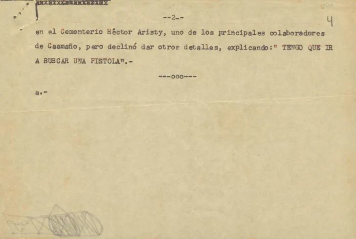 Informes militares sobre la batalla del Matum de 1965