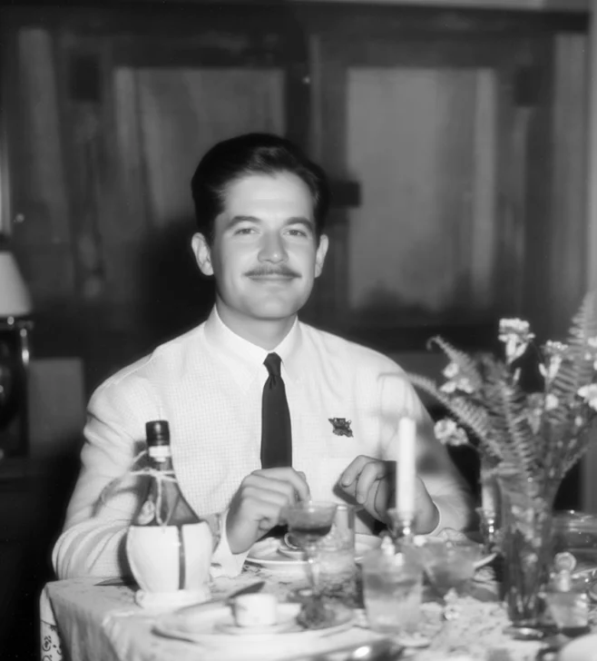  Aurelio Oller Crosiet (1912-2006) muralista español autor de los murales del Palacio del Congreso Nacional para la Feria de 1955 a 1956 en Santo Domingo, República Dominicana – Archivos de Sergio Cross