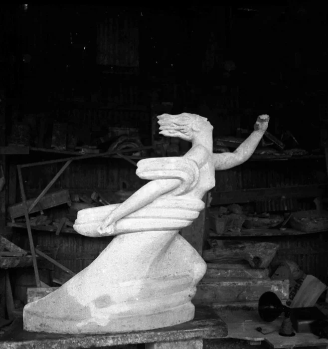  Obra de Hipólito de la Cruz, que originalmente se discutía para destinarse para el Pabellón de las Naciones - AGN