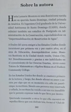  -Datos sobre la autora de este libro (Ver págs. 202/203, obra citada).