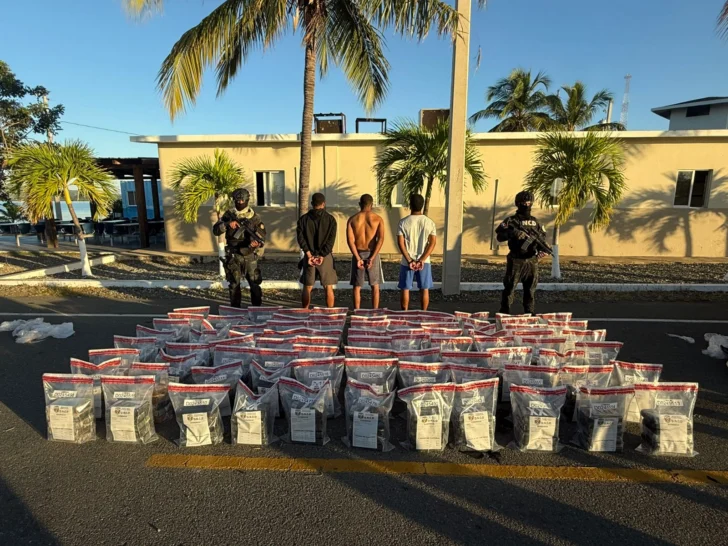DNCD confirma que alijo incautado en Baní contenía 442 kilos de cocaína