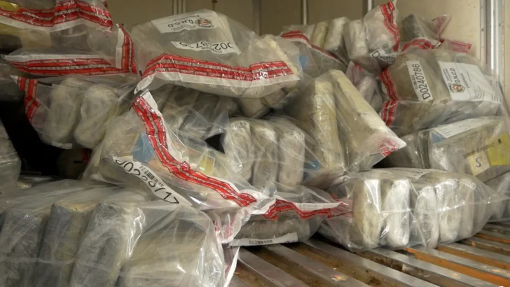 DNCD confisca 251 paquetes presumiblemente cocaína en el puerto de Haina Oriental  