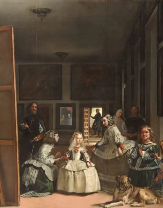  Entre las destacadas obras de la exhibición se encuentra Las Meninas, de Diego Velázquez. (Fuente externa).