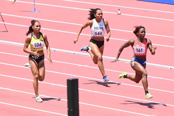 Dominicana Alonso gana en los 100 metros en Lima