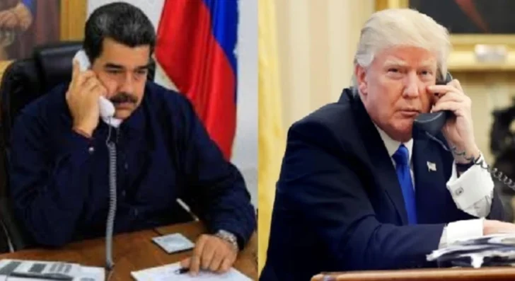Trump vuelve a repitir que su plan va 'mucho más allá' de palabras para presionar a Maduro Trump vuelve a repitir que su plan va 'mucho más allá' de palabras para presionar a Maduro