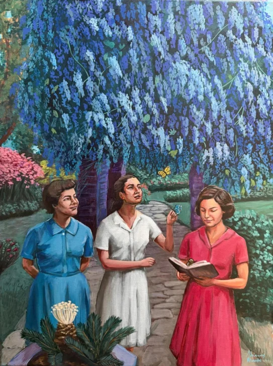  Obra las Mirabal viven en su jardín