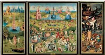  Obra: El jardín de las delicias, de El Bosco, uno de los cuadros más enigmáticos del Museo del Prado. (Fuente externa).