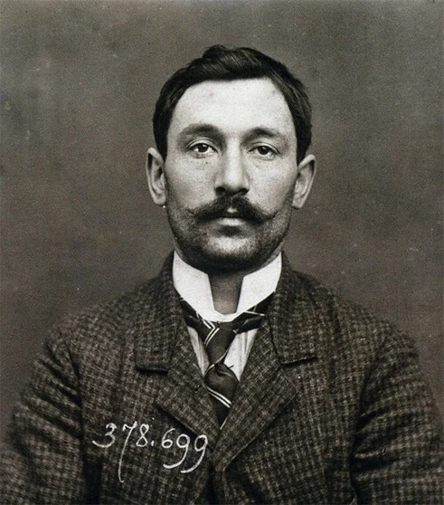  Vincenzo Perrugia, el ladrón de La Mona Lisa. (Fuente: Archivos de la autora).