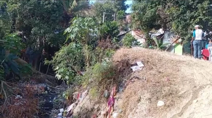Moradores barrio Santa Lucía  exigen intervención de cañadas por contaminación e inseguridad