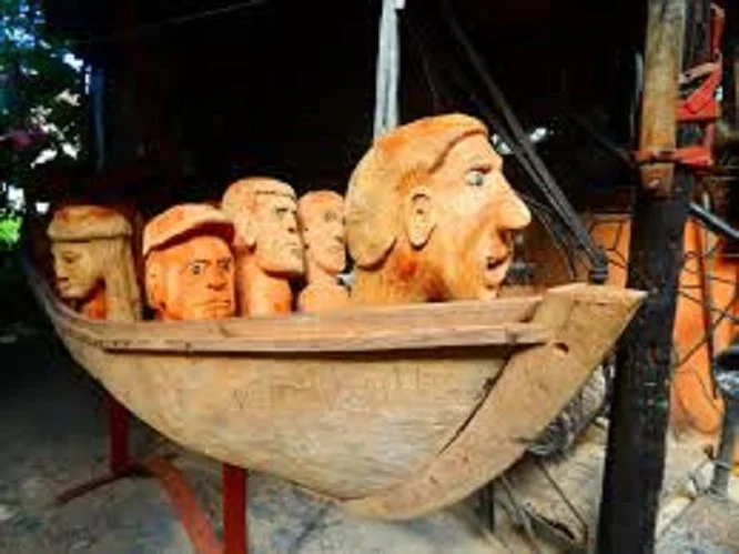 Genaro Reyes, Cayuco: Los orantes de la tierra y el mar Genaro Reyes, Cayuco: Los orantes de la tierra y el mar