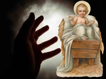 Diciembre: El Niño Jesús llora