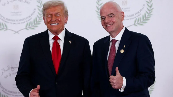 La estrecha relación forjada por Trump y Gianni Infantino que cuestiona la neutralidad política de la FIFA antes del Mundial