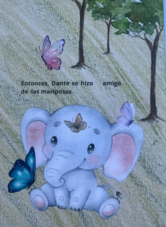 Los deseos de Dante, el elefante Los deseos de Dante, el elefante
