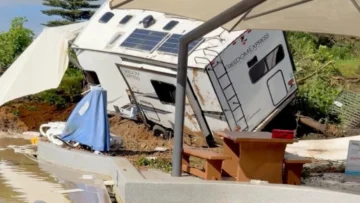 Varios desaparecidos tras un deslizamiento de tierra en un campamento de Nueva Zelanda Varios desaparecidos tras un deslizamiento de tierra en un campamento de Nueva Zelanda