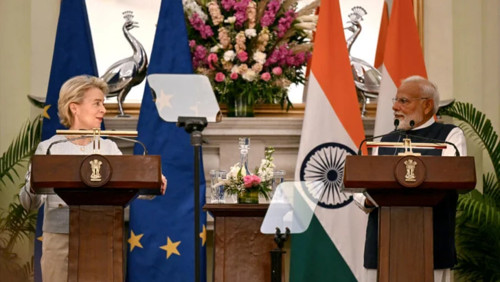 La UE e India firman un colosal acuerdo comercial
